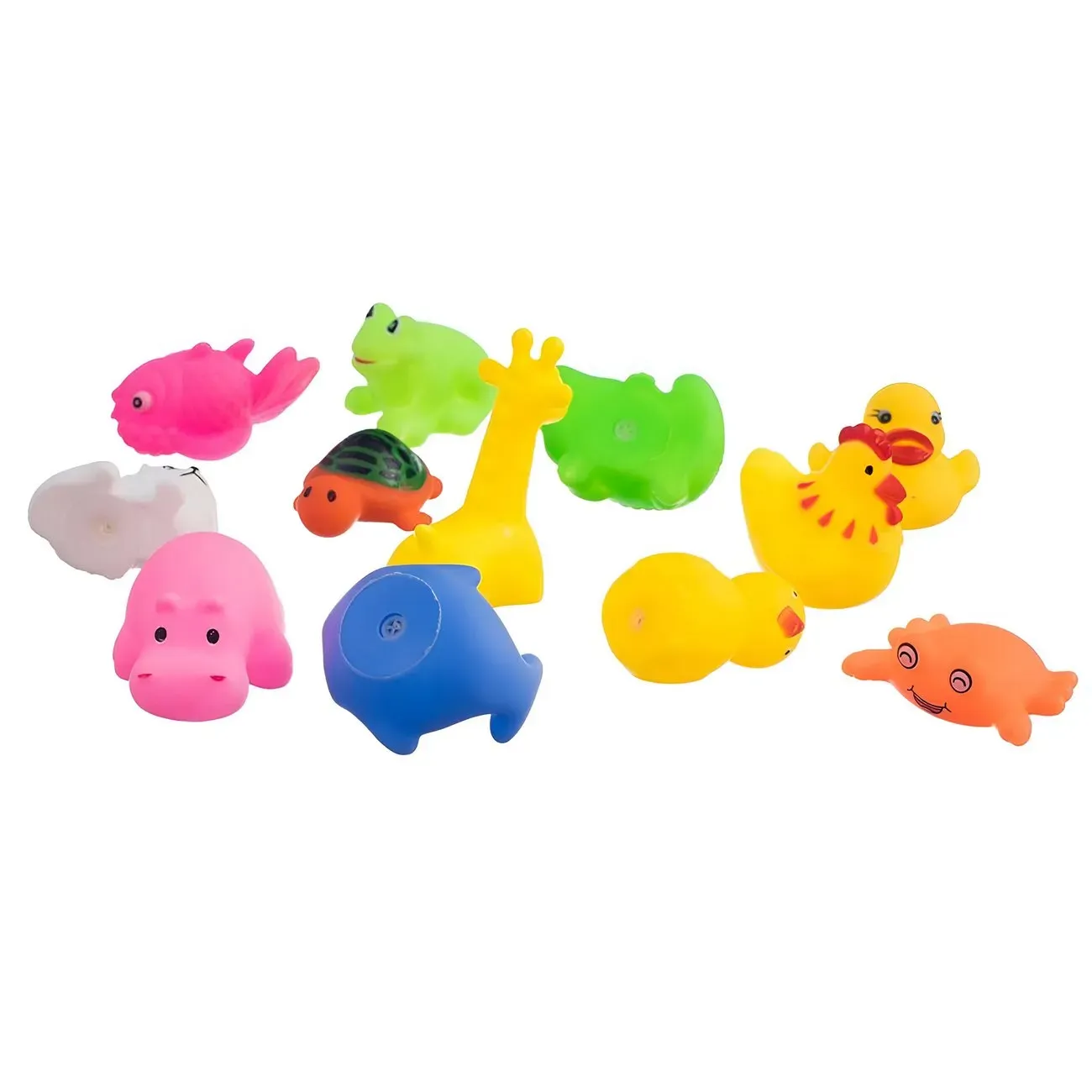 Animales De Goma Bañera De Bebes, Juguete Juego Para Niños