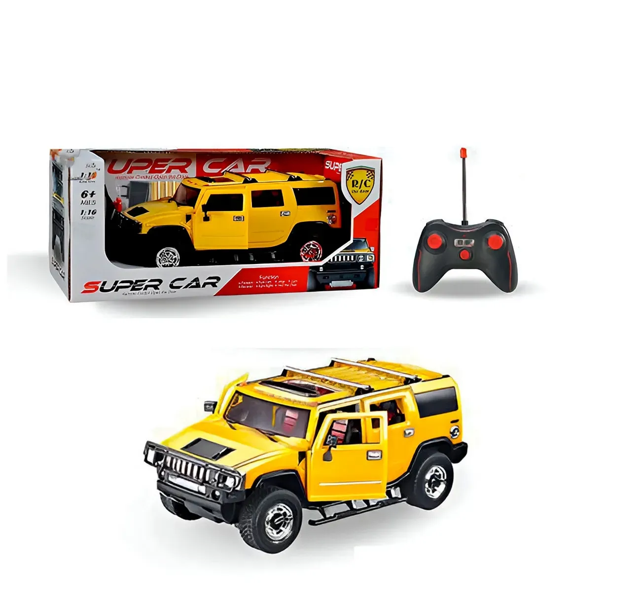 Carro Camioneta Hummer Recargable Control Remoto + Baterias