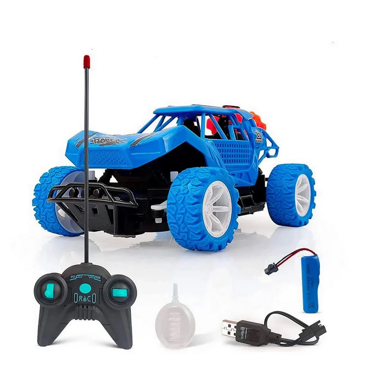 Carro Deportivo Buggy Luz Control Recargable Juguete Niños