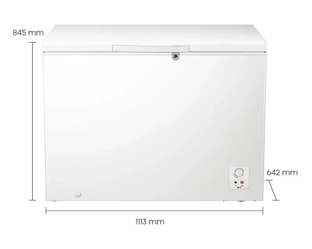 Congelador Horizontal HISENSE FC39D1NZWC-BD-297 297 Litros Blanco