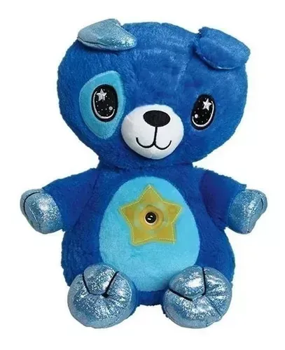 Peluche Star Belly Dream Lites Luz Nocturna Azul