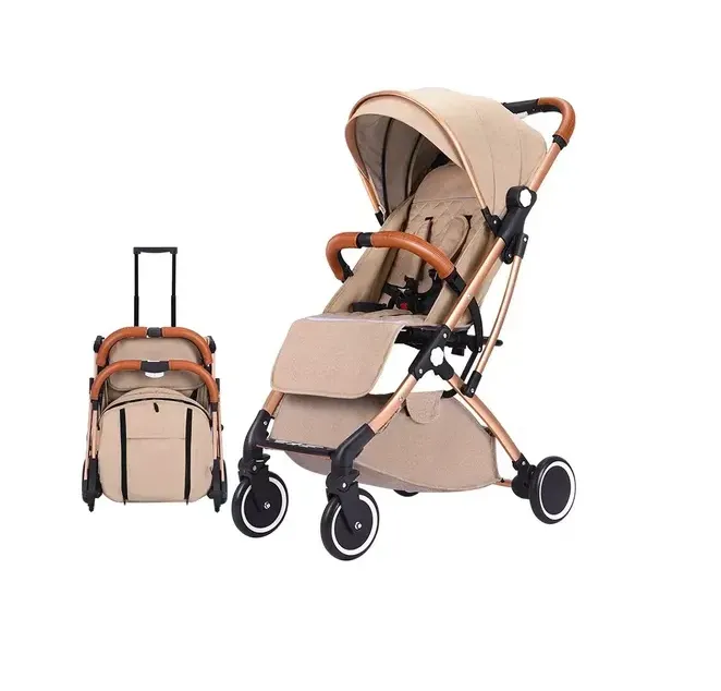 Coche Tipo Maleta Facil Plegable Para Bebe + Toldillo 8005