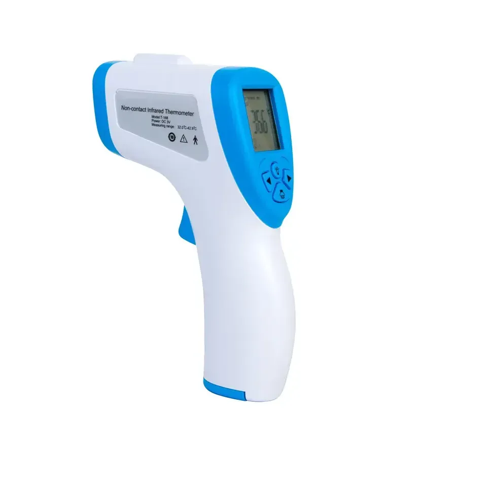 Termometro digital corporal infrarojo laser niños adultos blanco