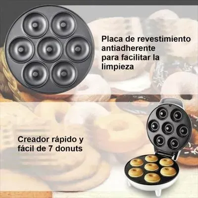 Maquina Mini Donas X7 , Repostería Divertida Y Aperitivos