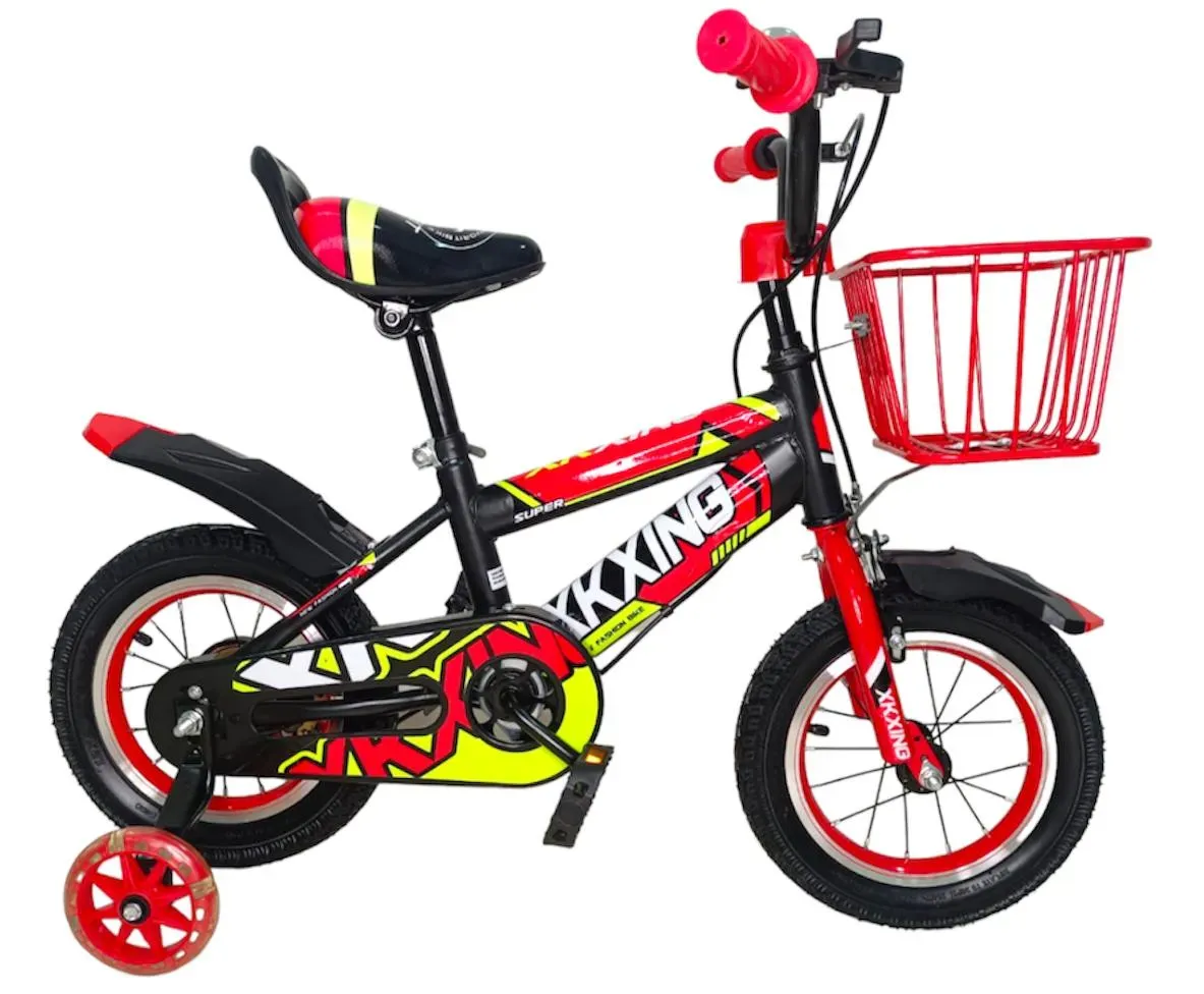 Bicicleta Niños Rin 12 Canasta Pito Frenos XKX-9-12