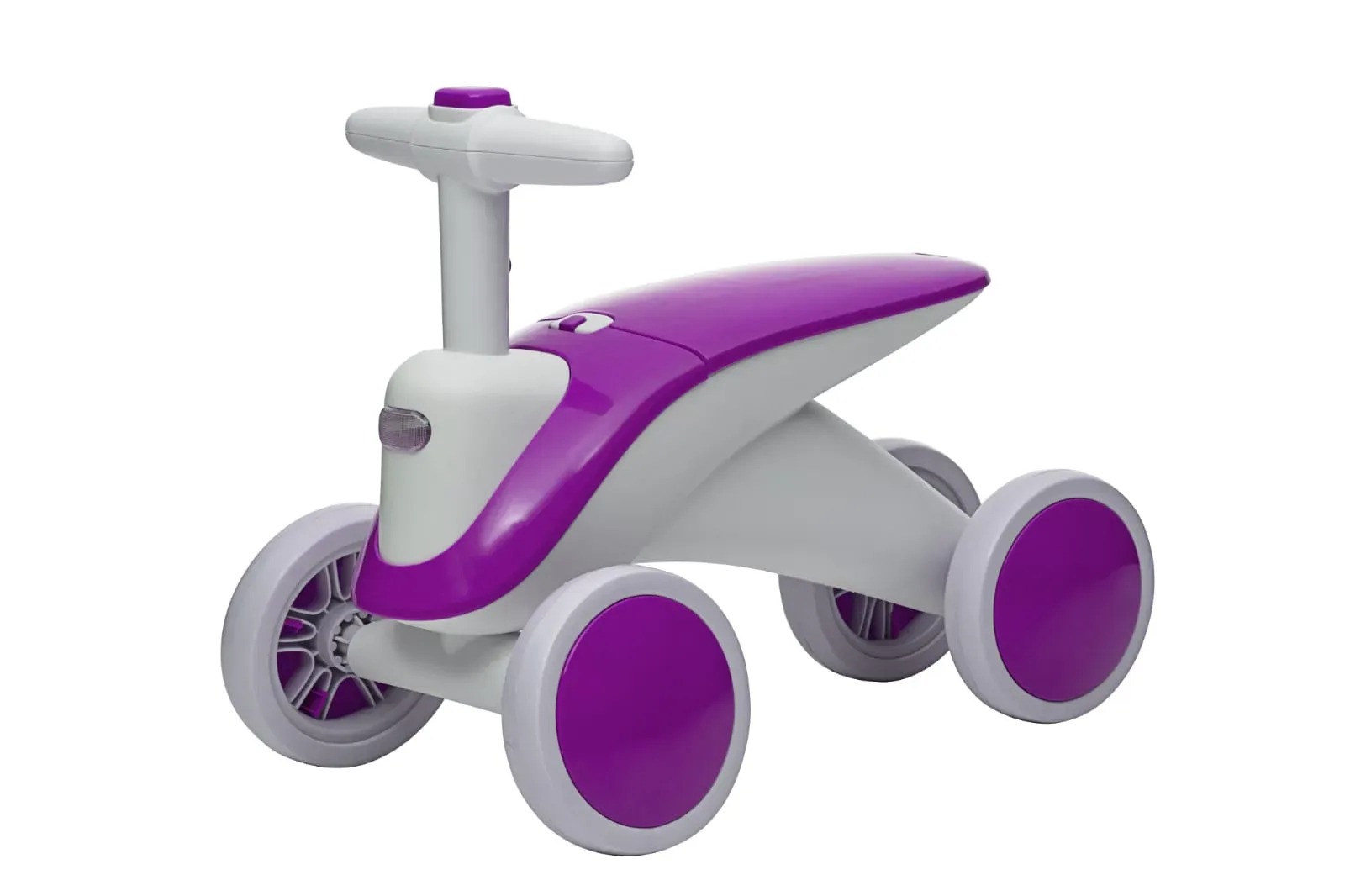 Carrito Impulso De Bebe Luces Y Sonido Morada-Blanca 6030