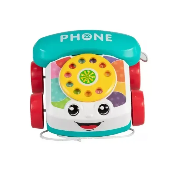 Telefono Didactico Para Niños Cuerda Ruedas