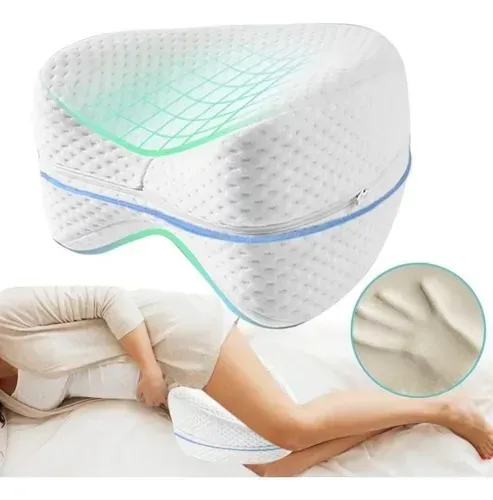 Almohada Cojín Entre Pierna Rodilla Ortopédica Viscoelastica