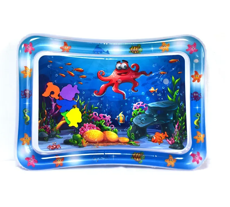 Colchoneta Tapete Bebe Agua Inflable 69x50x8