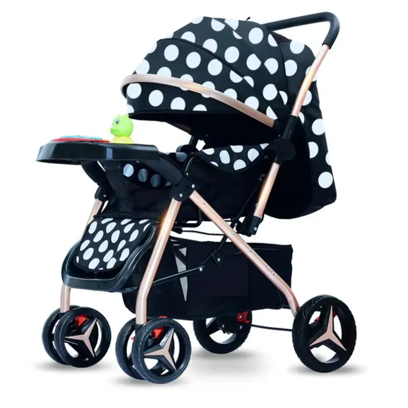 Coche Para Bebe Con Capota Expandible Musical Reversible 602-1