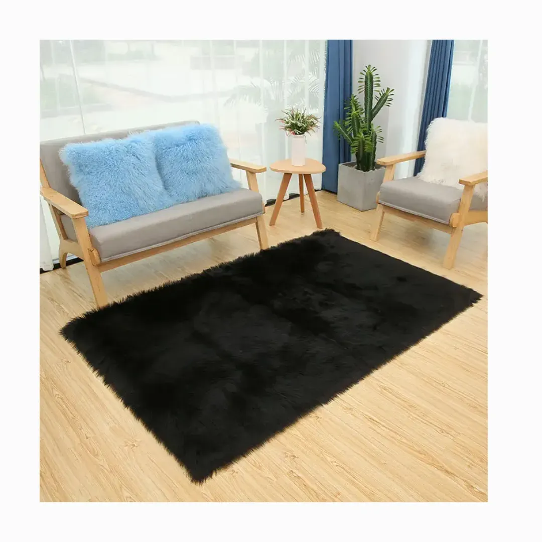 Tapete Alfombra Peluda Tapete Peluche 60x150 Cm Economicas