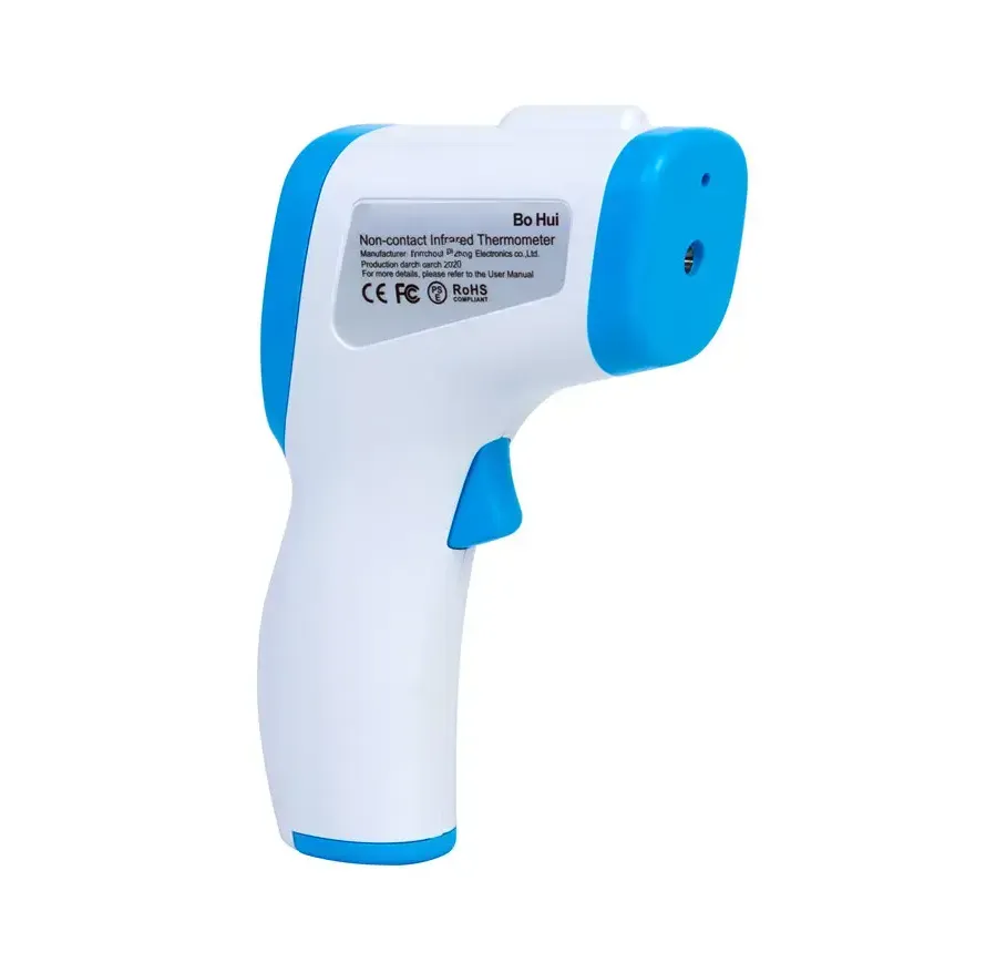 Termometro digital corporal infrarojo laser niños adultos blanco