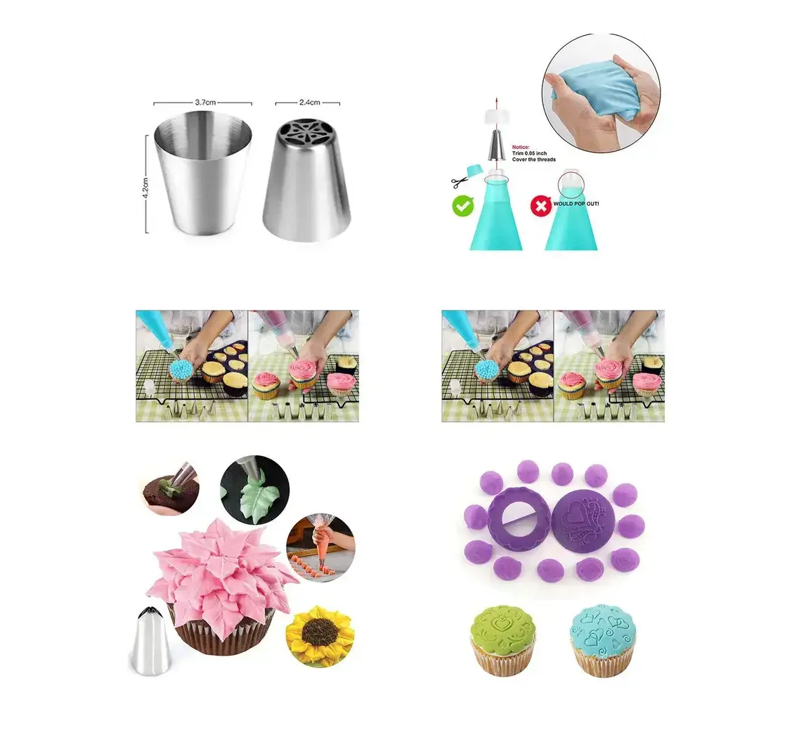 Kit Pastelería Decoración Tortas Ponques Pasteles Juego X137