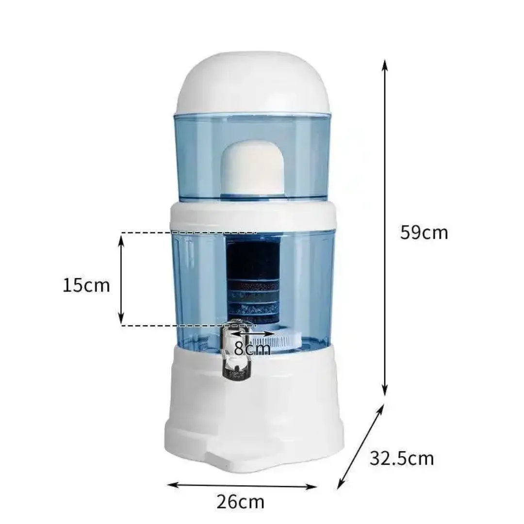 Filtro Purificador De Agua Bioenergetico 14 Lts 99.9% Pura