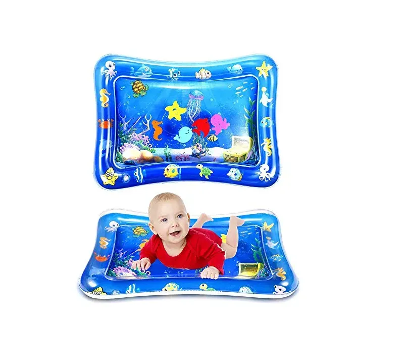 Colchoneta Tapete Bebe Agua Inflable 69x50x8