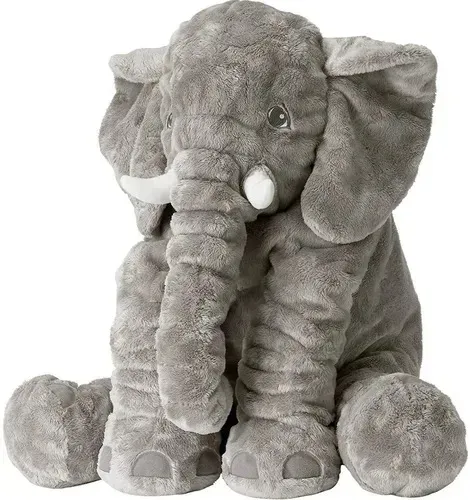 Peluche Elefante Bebe Almohada Gigante 60 Cm