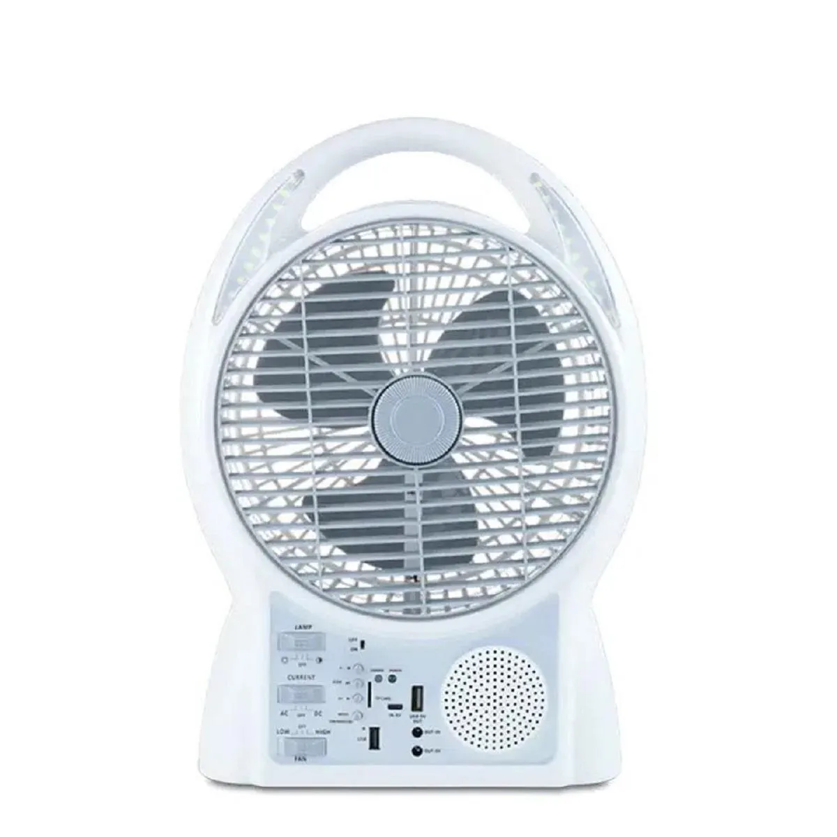 Ventilador Recargable Solar 6 en 1 GdTimes GD-8029