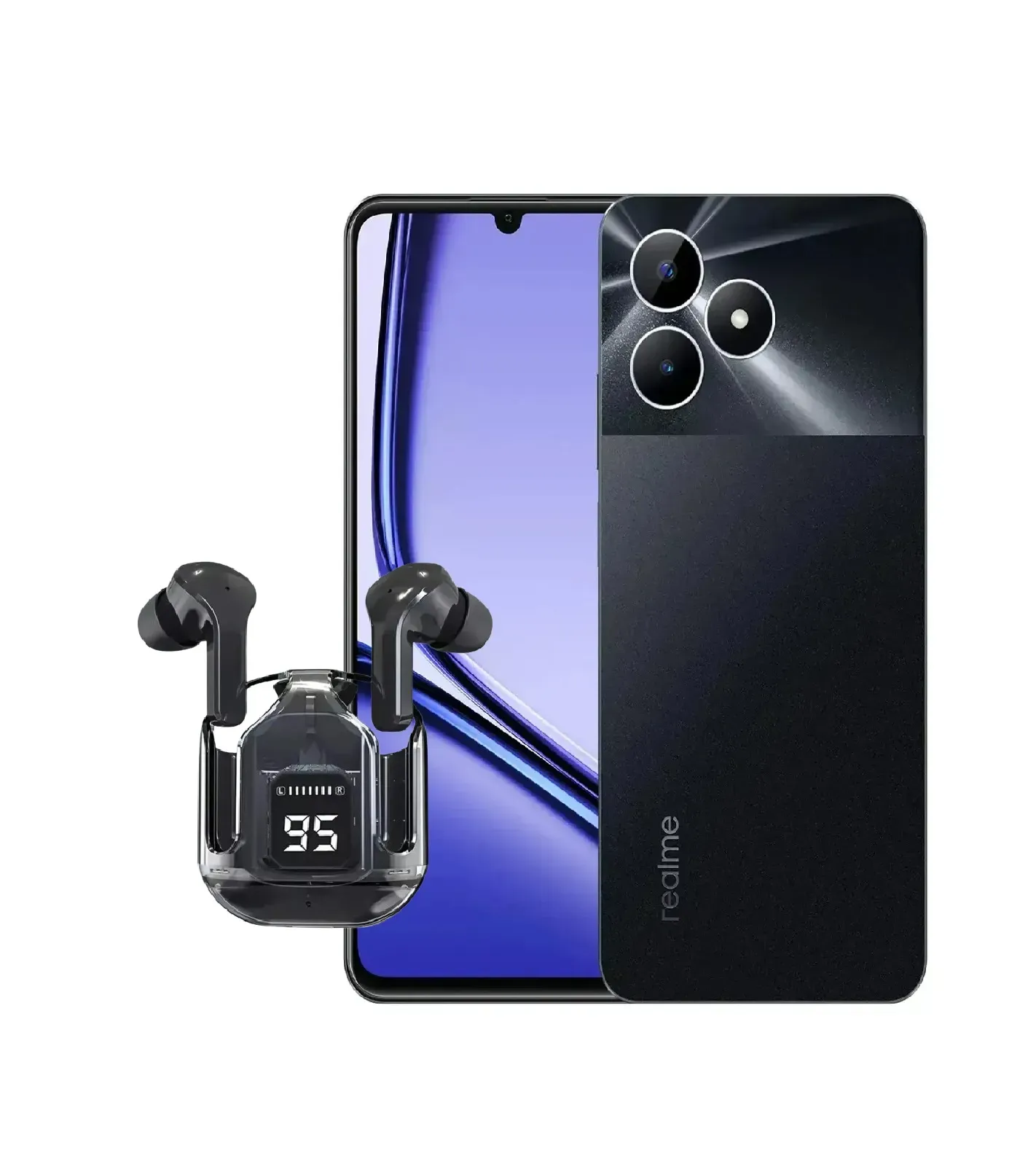 Celular Realme Note 50 128 Gb 4 RAM 4G + Audífonos Bluetooth 