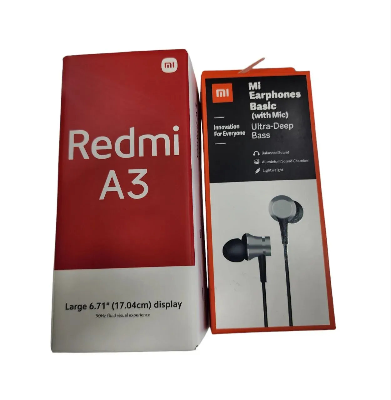 Celular Xiaomi Redmi A3 128Gb 4 Ram Lte Negro + Auriculares