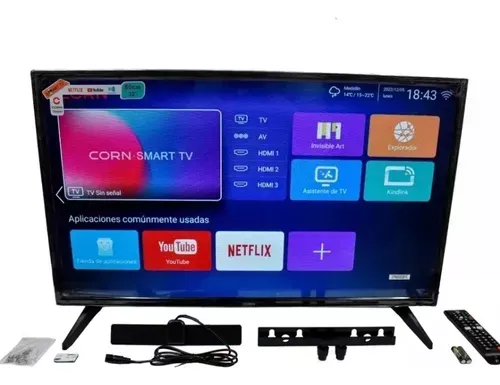  Televisor Smart TV CORN de 32 pulgadas