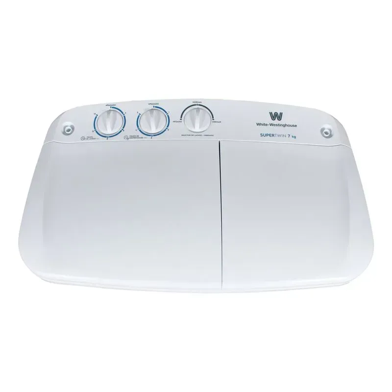 Lavadora  Semiautomática 7kg White Westinghouse Wwtb07m6muww Color Blanco 120V