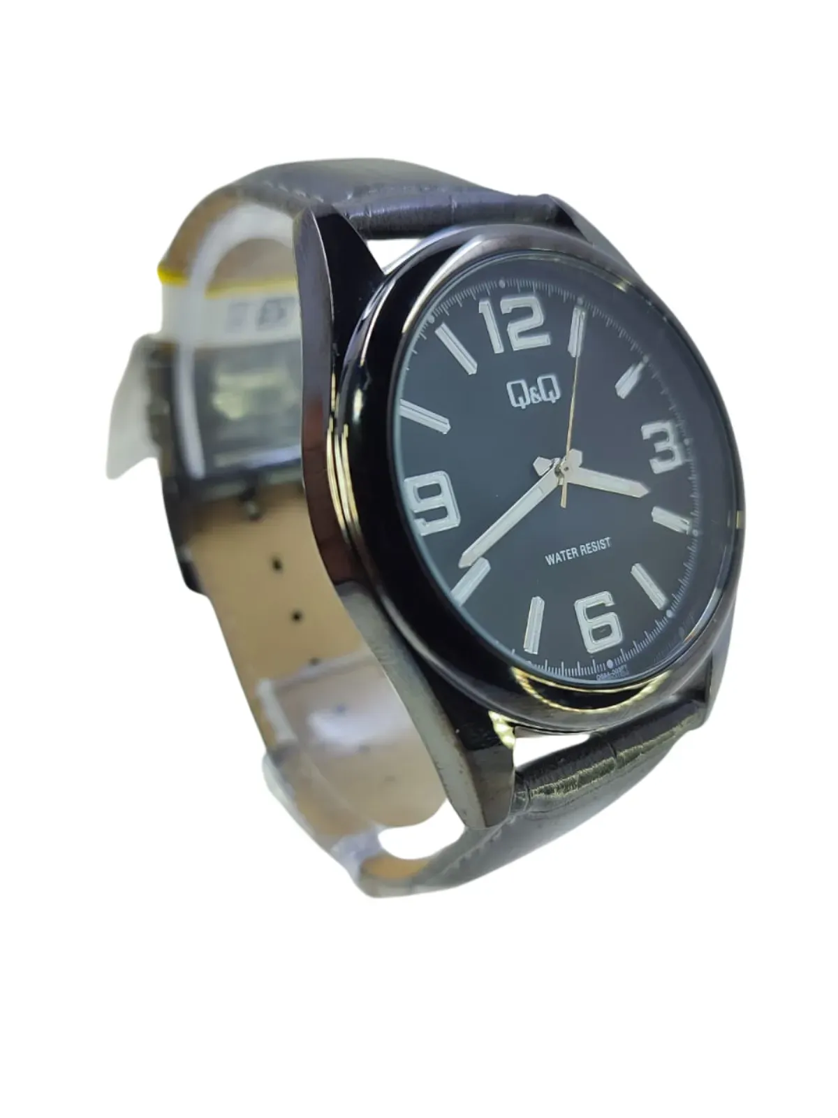 Reloj QyQ Q&Q Pulso Cuero Gris Q68A-003PY Hombre