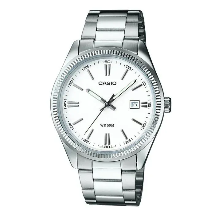 Reloj Casio Hombre mtp-1302d-7a1vdf Pulso Acero Plateado