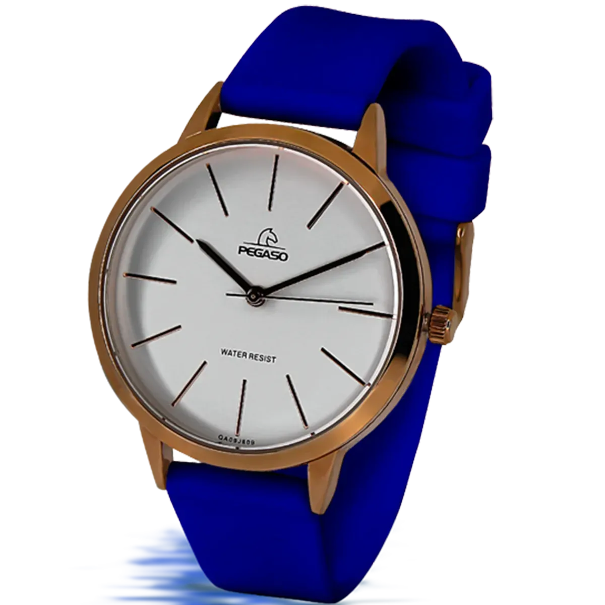 Reloj Pegaso P6567RGE-17224A Silicona Azul Dama Mujer Femenino