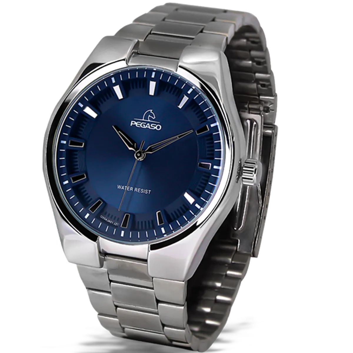 Reloj Pegaso Acero P6584S-071301A Plateado Hombre Caballero Masculino