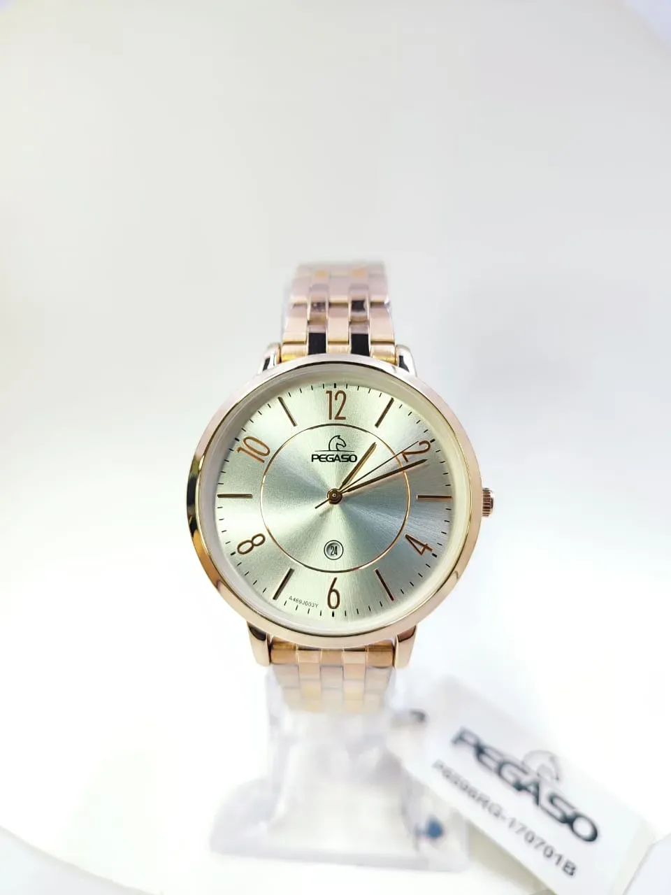 Reloj Pegaso P6596G-182202BB Metalico Oro Rosa