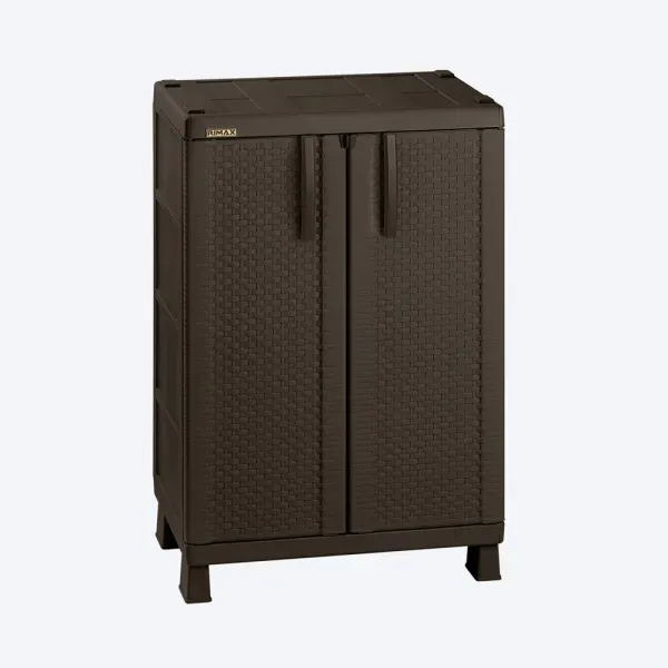 Armario Rimax MedianoTextura Rattan Wengue