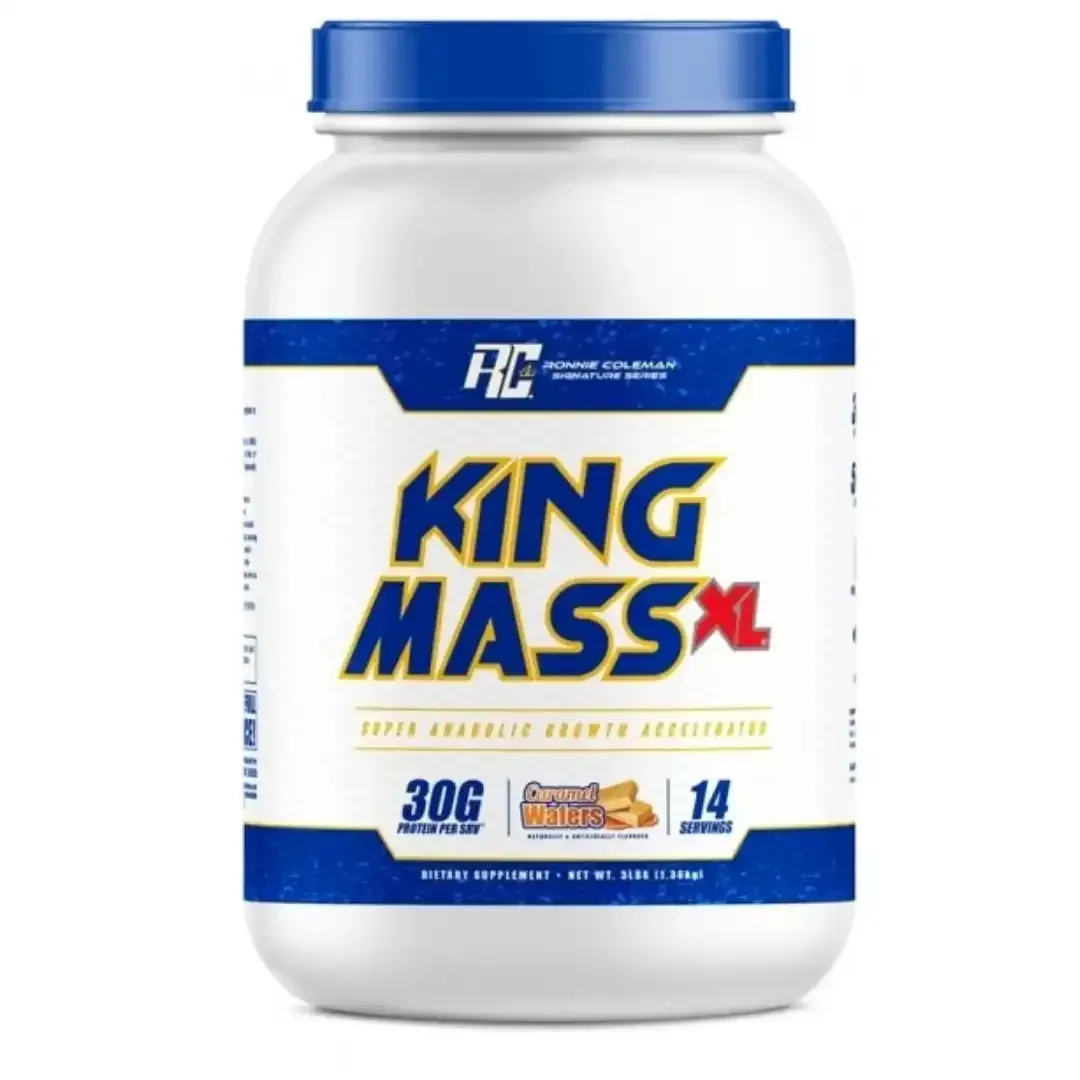 King Mass XL 3 Libras Caramel Waters Ronnie Coleman 