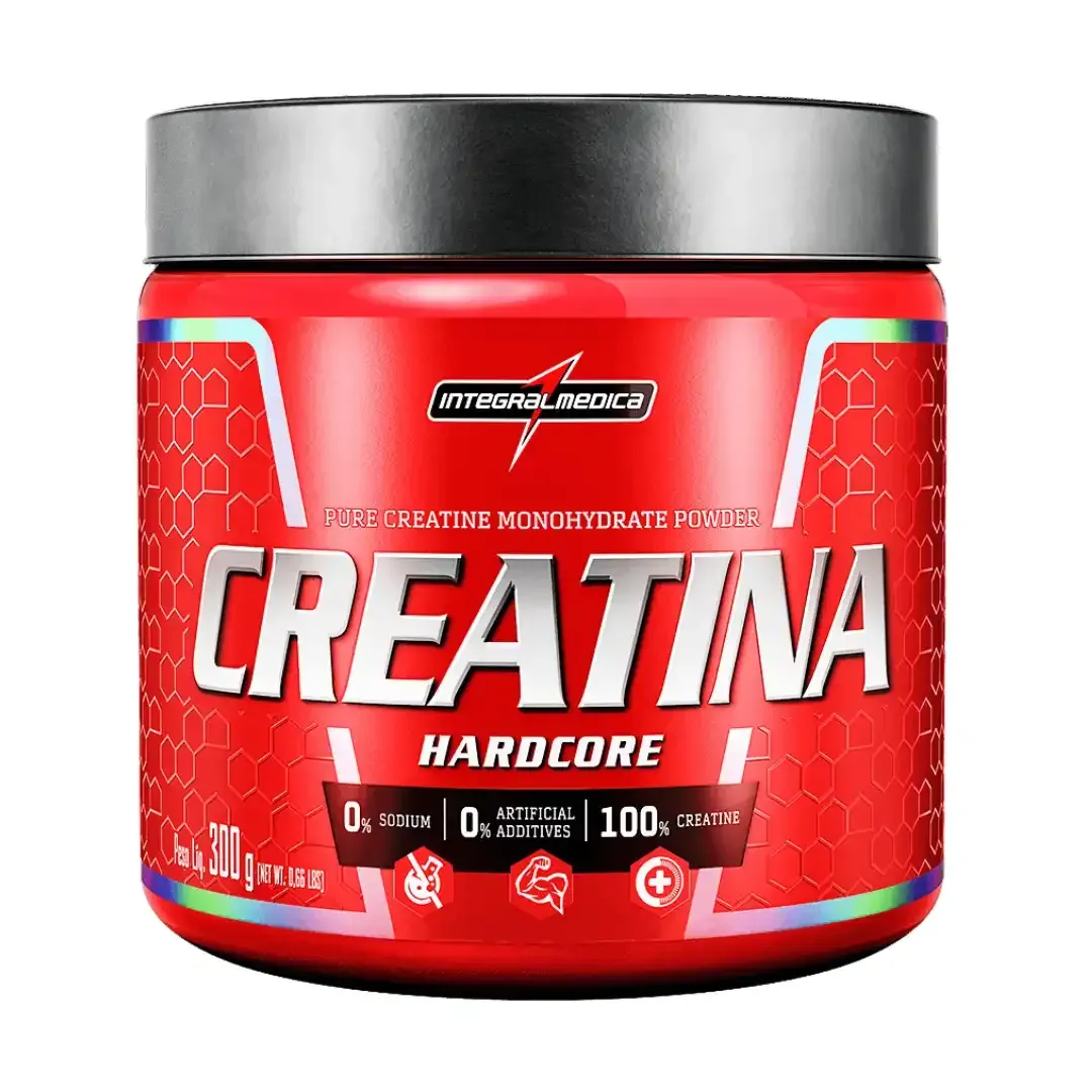 Creatina Hardcore 300 Gramos Integral Medica