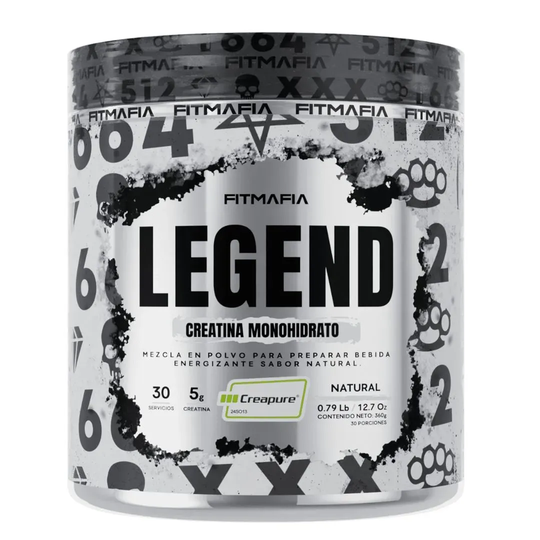 Creatina Legend Monohidrato 360 Gramos Fitmafia