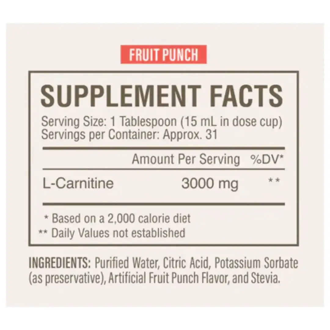 L- Carnitina 3000 Mg Simply