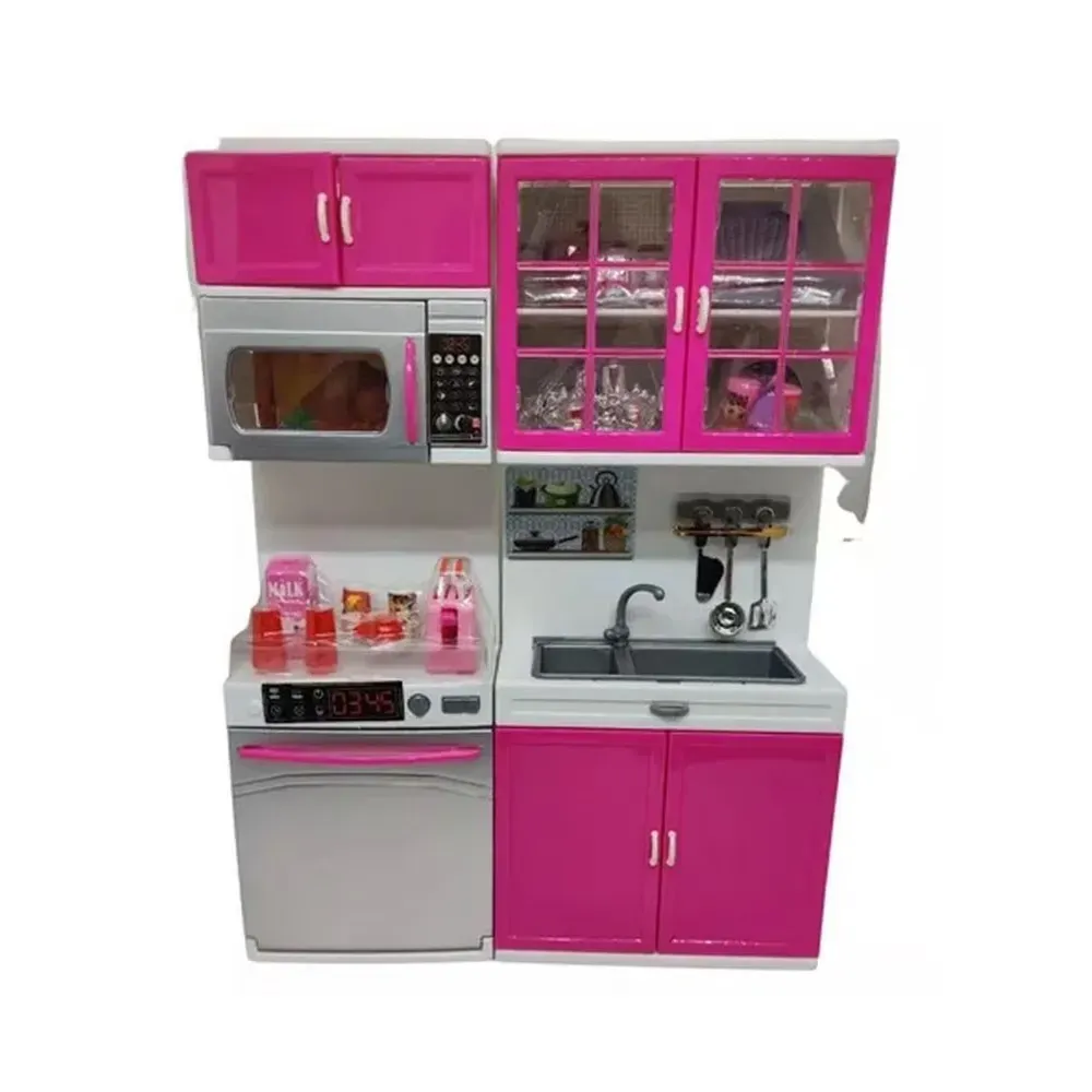 Mini Cocina Infantil Con Accesorios Kit 