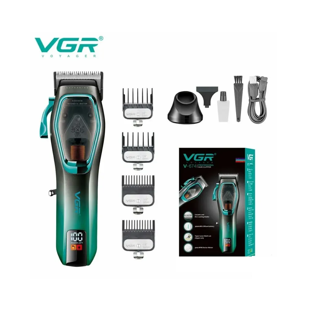 Cortadora De Cabello Original VGR Inalambrica V-674 Recargable