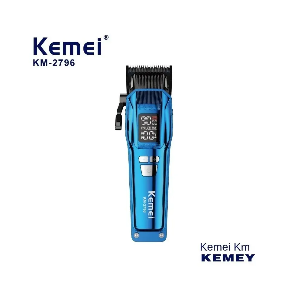 Maquina Recortadora De Cabello Original E Inalambrica Kemei KM-2796 