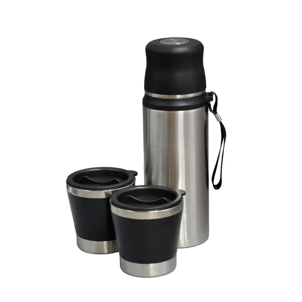 Termo Cup Gift Set De Acero Inoxidable 850 Ml 