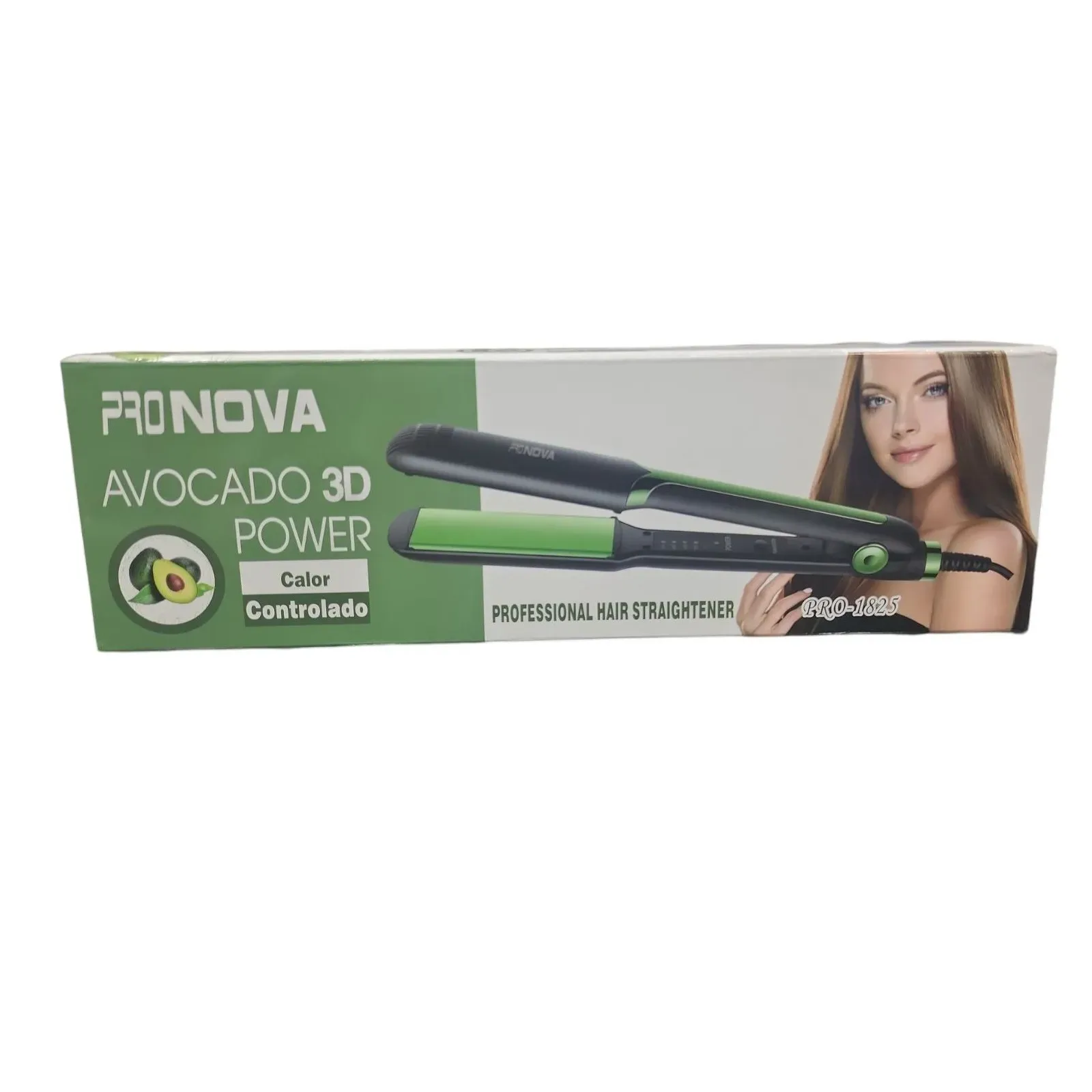 Plancha Para Cabello Pronova Avocado 3D Power Pro 1825