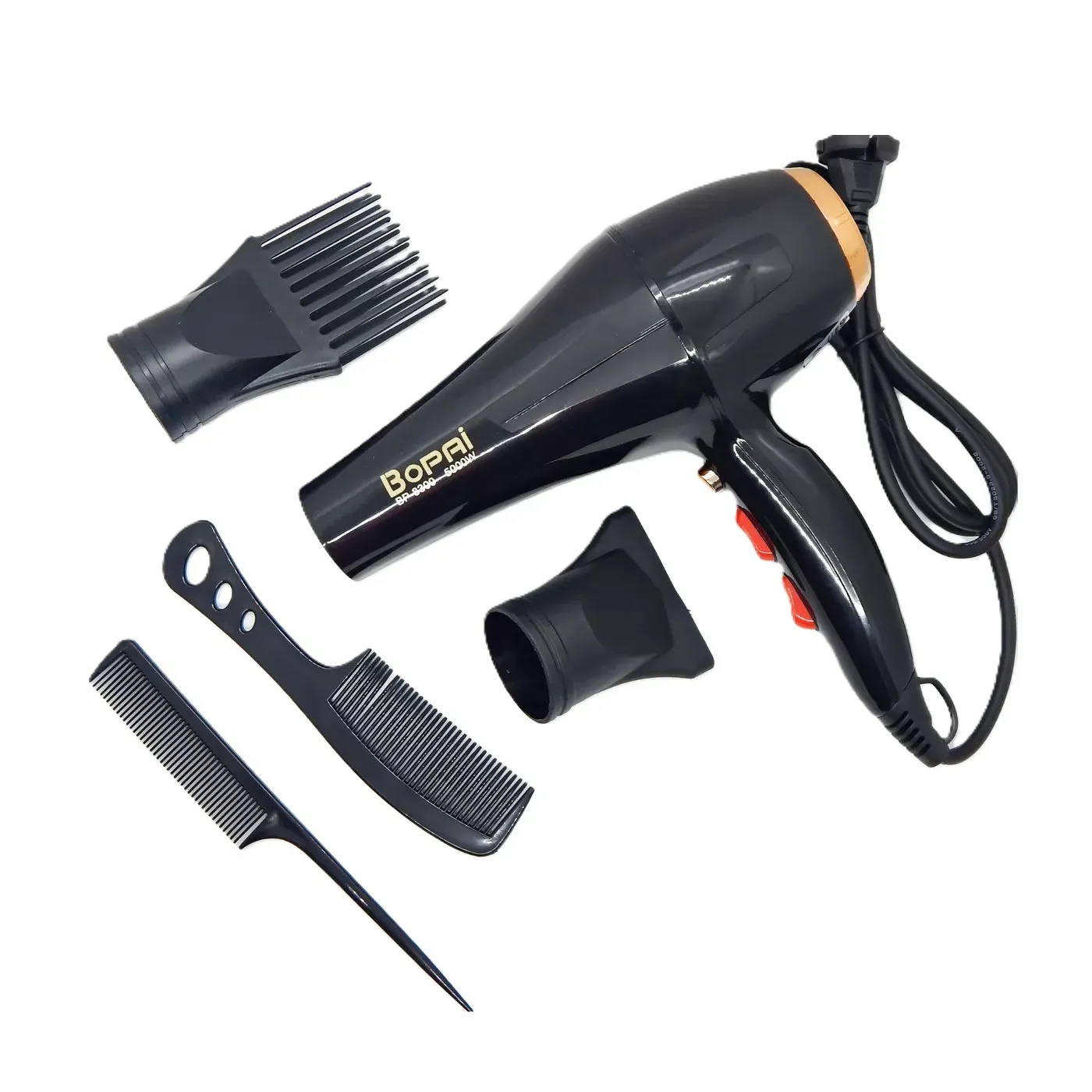 Secador Para Cabello 4 En 1 Bopai BP-8300 