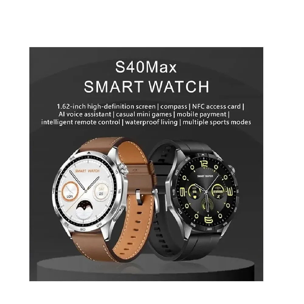 Reloj Inteligente S40 MAX Con Doble Pulso Smartwatch