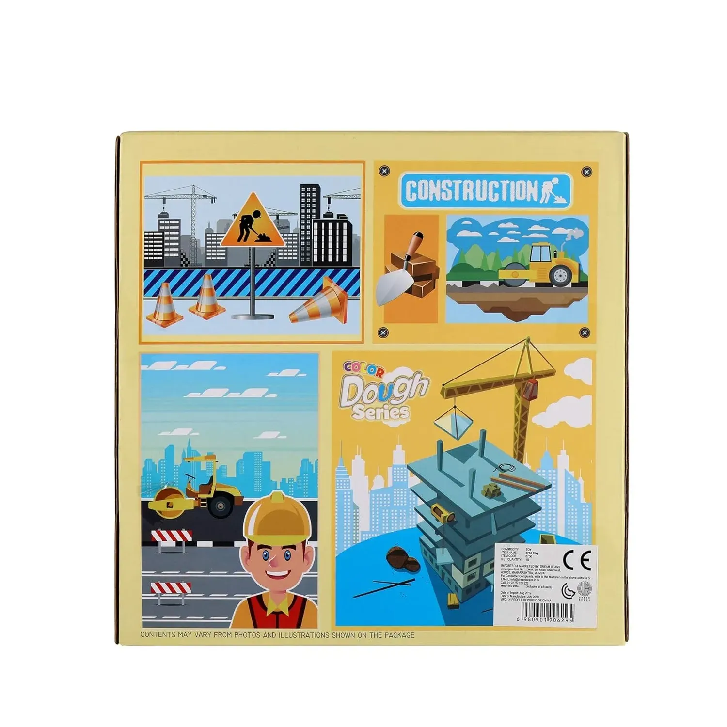 Set De Plastilina Juego Didactico Para Niños Construcción