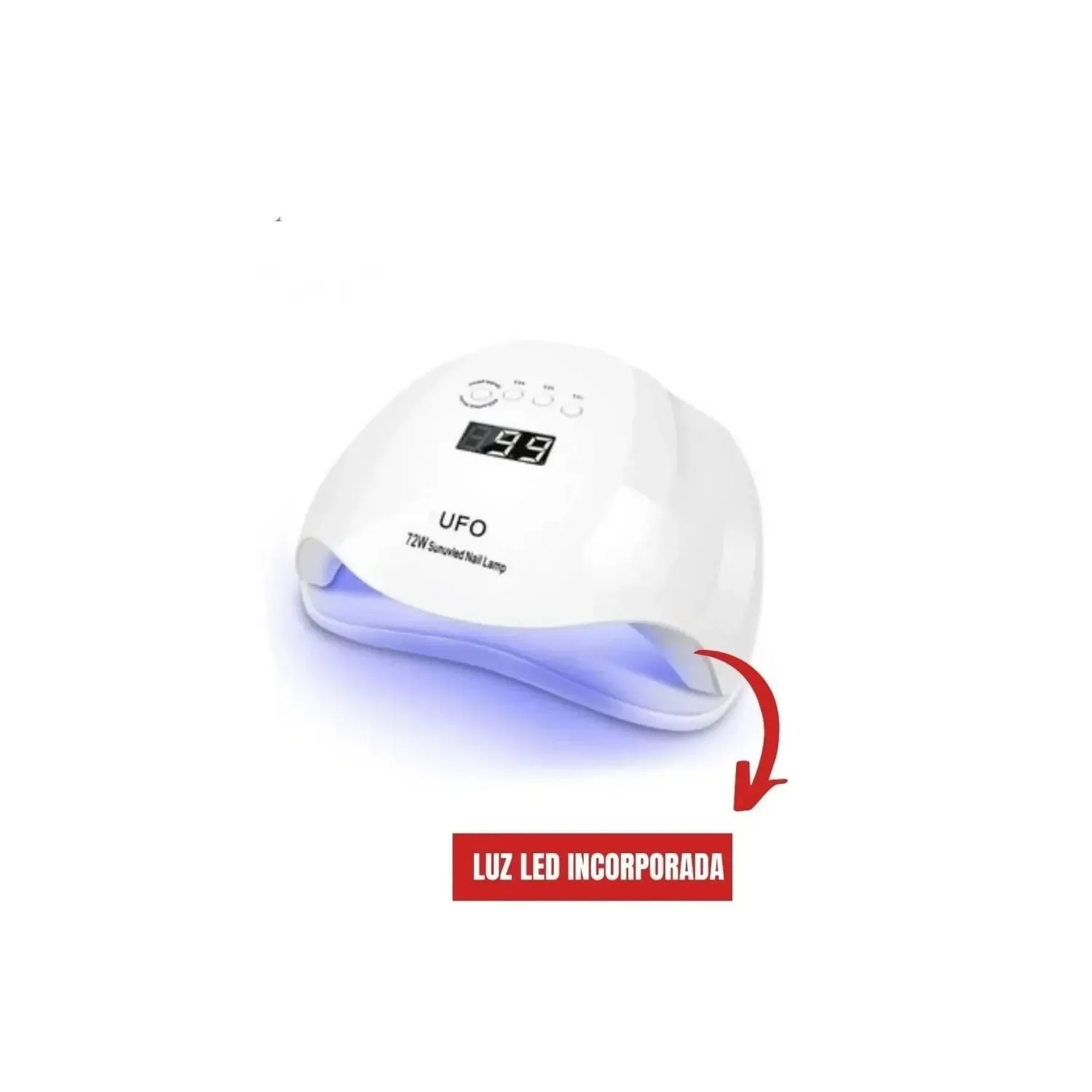 Lampara Para Uñas UV Led De 72w Secador De Uñas