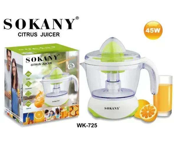 Extractor De Jugo Electrico SOKANY WK-725 