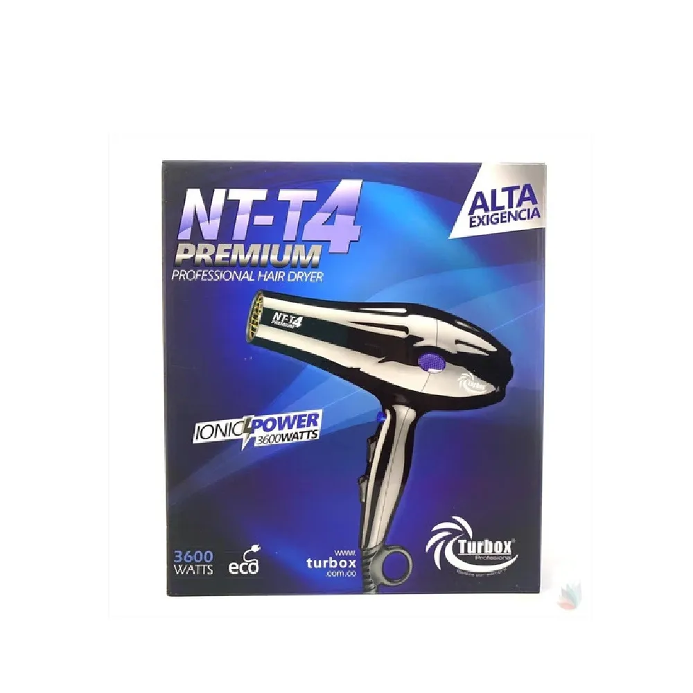 Secador De Cabello Profesional Turbox NT-T4 Premium