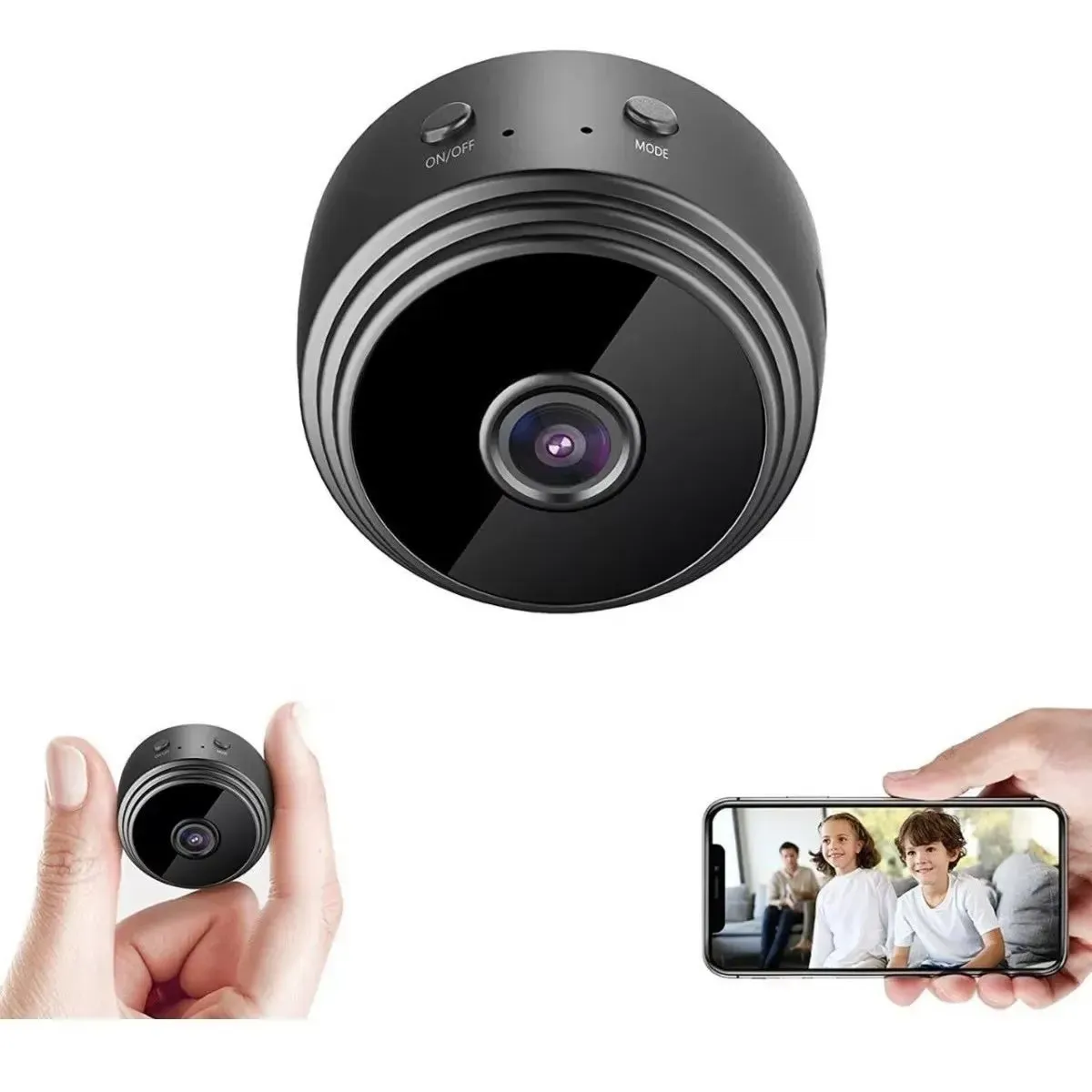 Mini Camara Espia Con WIFI A9 150 Grados