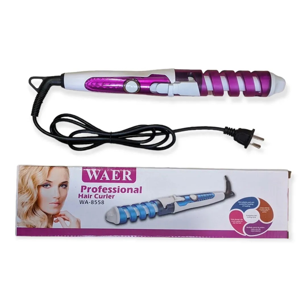 Encrespador De Cabello Pinza Rizadora Professional WA-8558 