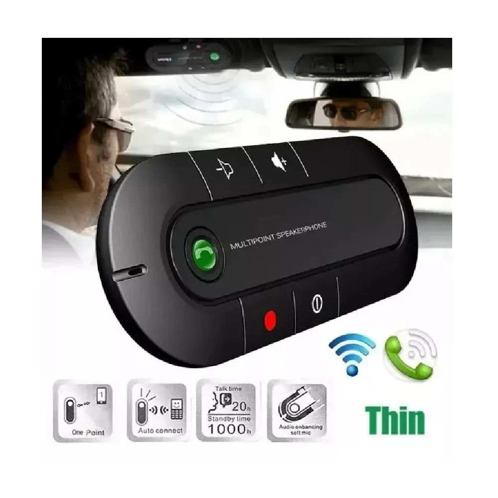 Transmisor Bluetooth Para Carros 4.1 Multipoint Speakerphone