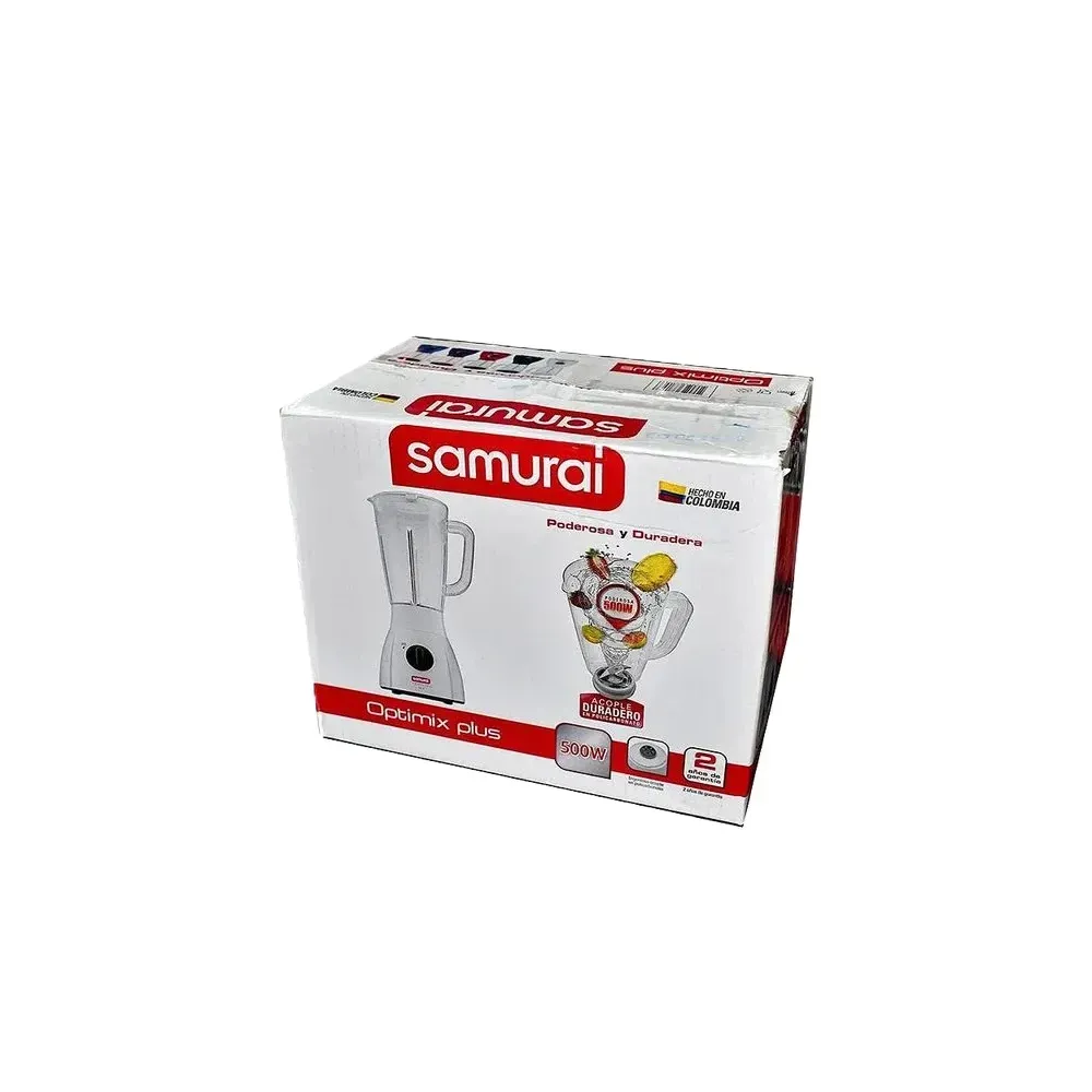 Licuadora Samurai Optimix Plus 500W Jarra 2L